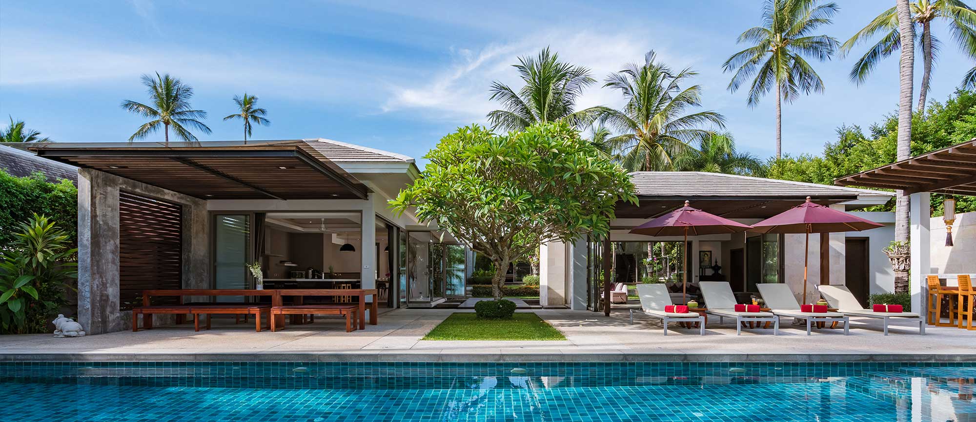 inasia beach villa detail Luxury Beach Villa Koh Samui